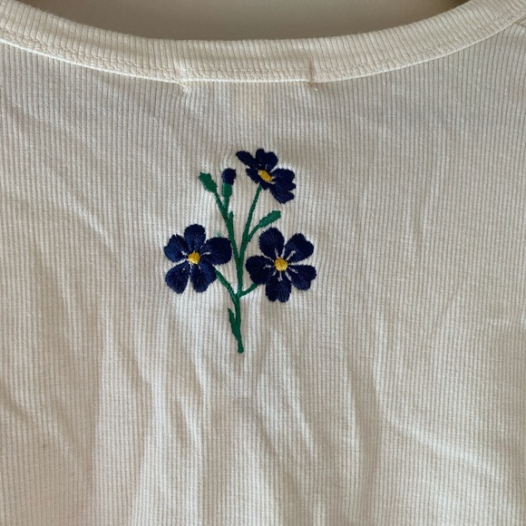 Urban Outfitters Flower Embroidery Cardigan - Picture 4 of 7